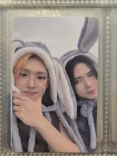 ATEEZ ヨサン ミンギ makestar うさぎ トレカ ユニット