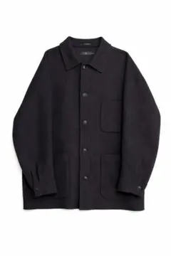 【+J（UNIQLO）】ウールブレンドオーバーサイズシャツジャケット