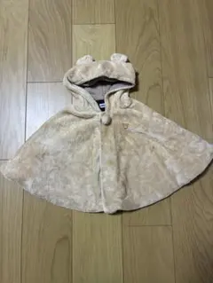 ミキハウス ベビーポンチョ 70-90