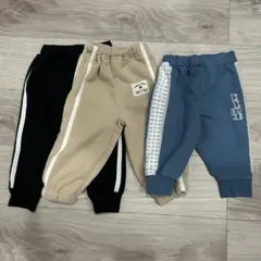 ベビーボトムス3点セット(80cm)