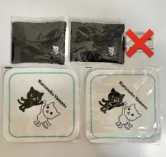 ヤマト運輸　クロネコシロネコのエコバッグ　ハンカチ2セット非売品