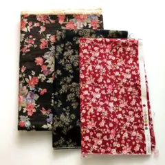 花柄 コットン 生地 布 セット
