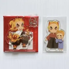 劇場版 鬼滅の刃 無限列車編 みにきゃら アクリルチャーム 煉獄杏寿郎 千寿郎