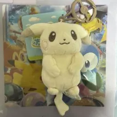 カラビナ付きマスコット ぽこあ ポケモン ピカチュウ（うすいろ