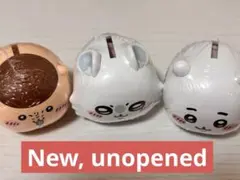ちいかわ 貯金箱 3点セット モモンガ くりまんじゅう ガチャガチャ