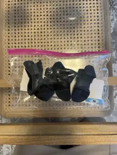 RAIN BOOTS 小型犬用 ブラック Sサイズ 4足セット