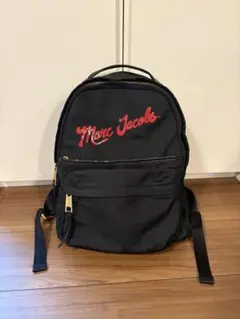 【中古】マークジェイコブス リュック バックパック ブラック ナイロンのサムネイル