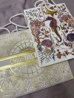 Christian Dior ショップ袋 2点セット