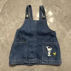 ZARA スヌーピー ジャンパースカート 12-18ヶ月