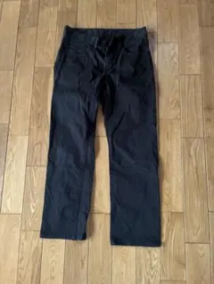 ユニクロ パンツ 黒 キッズ 160 レディース