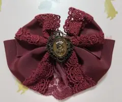 ALICE and the PIRATES 赤 リボン バレッタ