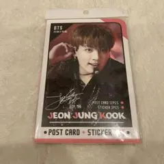 BTS JUNG KOOK ポストカード・ステッカーセット