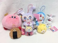 ケアベア もちしば 星のカービィ たべっ子どうぶつ ぬいぐるみマスコット計7点