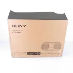 【新品】ソニー CDラジオカセットレコーダー ホワイト CFD-S401 W