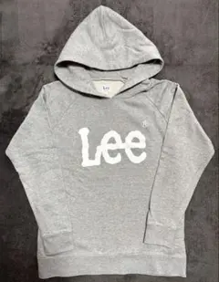 Lee グレー フード付きパーカー 【L】