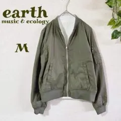 earth music&ecology/ジャンパー/MA1/ブルゾン/裏地レース