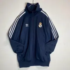 【激レア】adidasジャージ　レアルマドリード　ベッケンバウアー　ネイビーXL