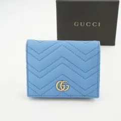 ✨新品未使用✨　GUCCI カードケース　お札入れ　GG柄　GGライン
