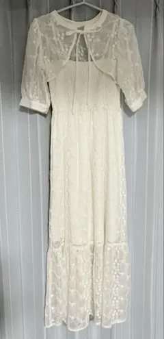 ボレロ＋シャーリングキャミワンピース