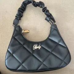 radyブラック キルティング ハンドバッグ