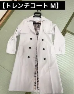 トレンチコート M 韓国風 スプリングコート M