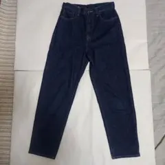 ユニクロ　ペグトップハイライズジーンズ　テーパード　デニム