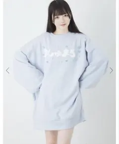 Ank Rouge ましゅまろプルオーバー ブルーのサムネイル