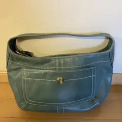 COACH ショルダーバッグ 緑色 C0769-10740