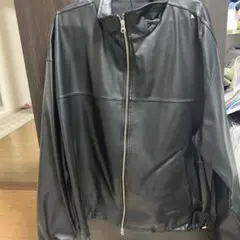 Odine ブラックレザージャケット