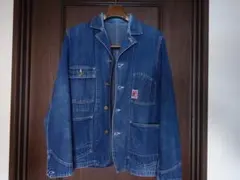 美色落ち！廃盤 TCBジーンズ『Chore JKT』カバーオールのサムネイル