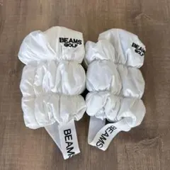 BEAMS GOLF ホワイト　アンクルカバー