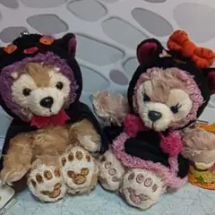 ダッフィー シェリーメイ 2013年 ハロウィン ぬいぐるみストラップ