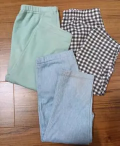 UNIQLO エルフィンドールキッズ レギンス 120cm 3点セット