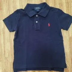 POLO RALPH LAUREN 半袖ポロシャツ ネイビー サイズ100