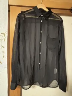 comme des garcons homme plus シアーメッシュシャツ