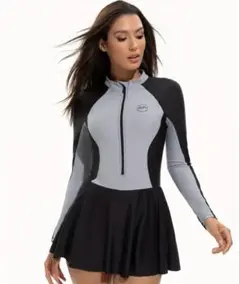 [限定品]新品未使用 ラッシュガードスカート XL 着痩せ 日焼け防止