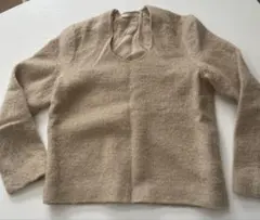 PLAGE ベージュ ブラウスニット