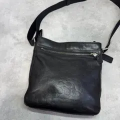 美品 コーチ ショルダーバッグ クロスボディ 斜め掛け ボディバッグ メンズ