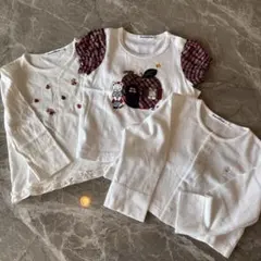 familiar トップス３点セット サイズ90
