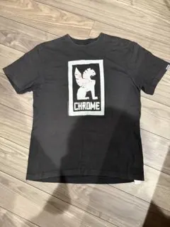 CHROME プリントロゴ Tシャツ L ブラックのサムネイル