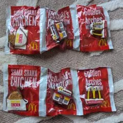 マクドナルド　フードストラップ　3種　2セット　まとめて