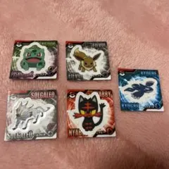 寶可夢貼紙 露奈雅拉  समायोजित寶 蓋歐卡 妙蛙種 伊布