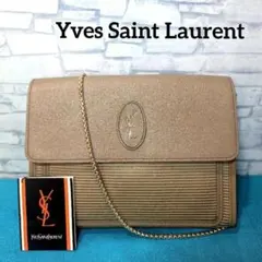 ♥未使用♥極美品♥YVES SAINT LAURENT ショルダーバック YSL