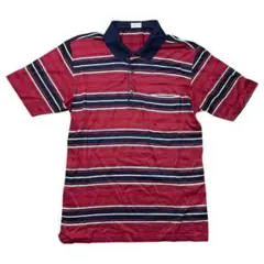 ◆ VTG LANVIN ボーダー柄 ポロシャツ ランバン