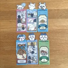 ちいかわブックマークコレクション　6枚セット　ハチワレ　モモンガ