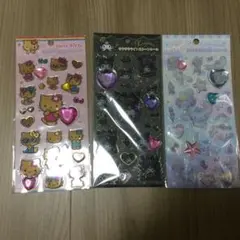 キラキララインストーンシール サンリオ クロミ シナモロール　キティ