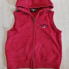 POLO JEANS CO. RALPH LAUREN　ベスト　90cm　赤