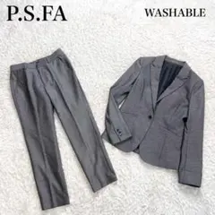 パーフェクトスーツファクトリー パンツ スーツ セットアップ 洗えるのサムネイル
