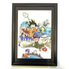 ドラゴンボール 扉絵 イラスト 額付き No.50