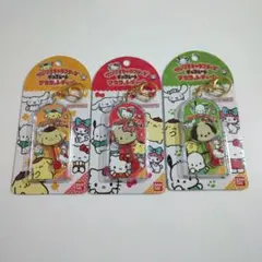 サンリオ　チョコレート マスコット チャーム　キティ　ポチャッコ　ポムポムプリン